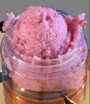 RASPBERRY BLISS Lip scrub- 2 oz. jar