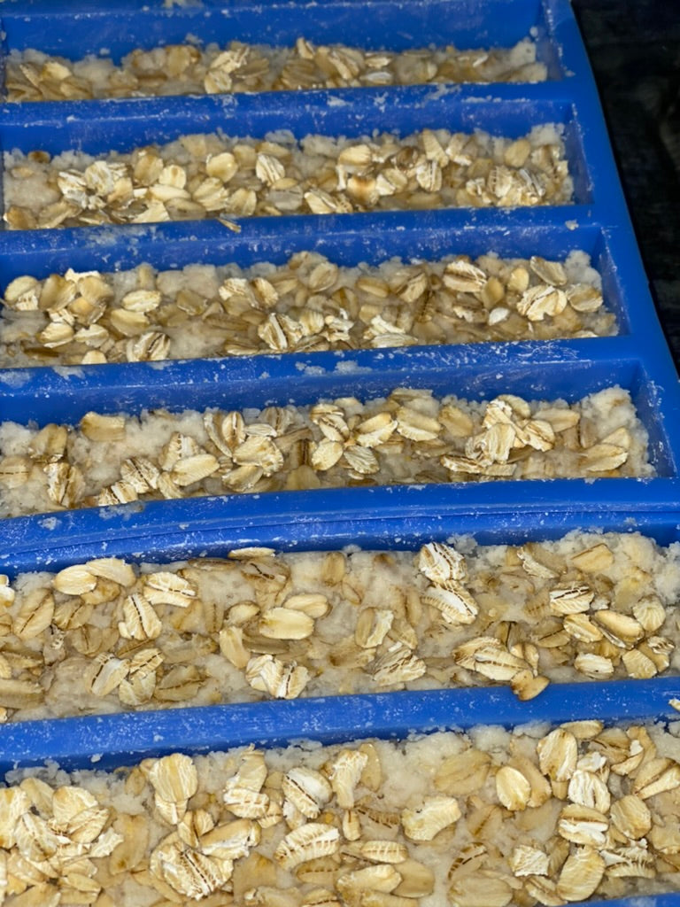 Bath bombs/shower melts Vanilla Coconut Oatmeal