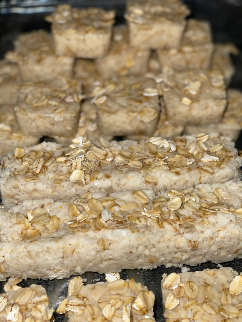Bath bombs/shower melts Vanilla Coconut Oatmeal